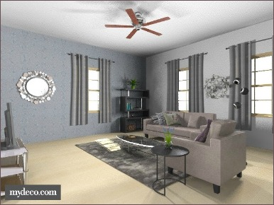 contemporary decorating living room