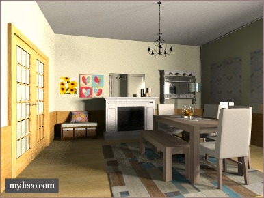 Country decor dining room Country decor dining room