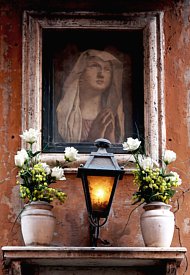 Italian portrait outdoors