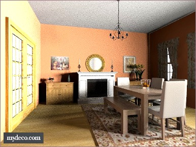 Tuscan decor dining room Tuscan decor dining room