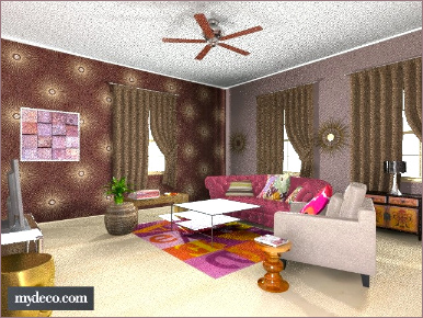 trendy home decor living room