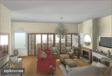 Decorating on a very large budget Decorating on a very large budget